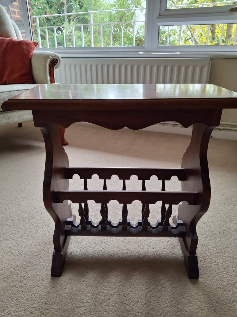 image for Solid wood magazine/newspaper rack