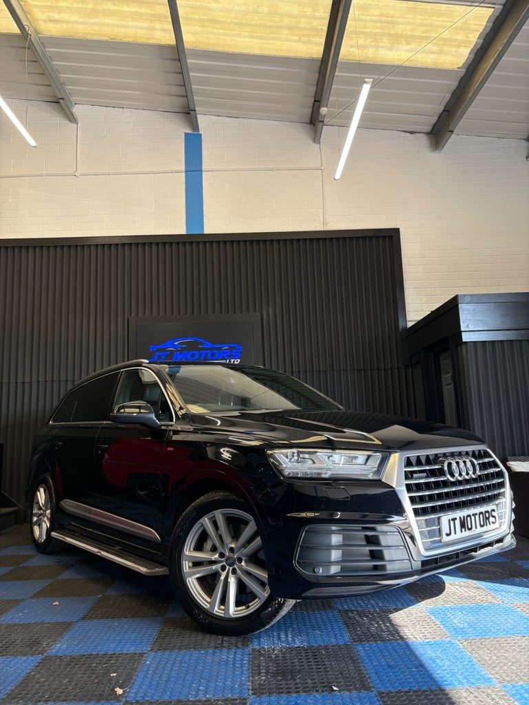 2017 Audi Q7 3.0 TDI 218 Quattro S Line 5dr Tip Auto ESTATE Diesel Automatic