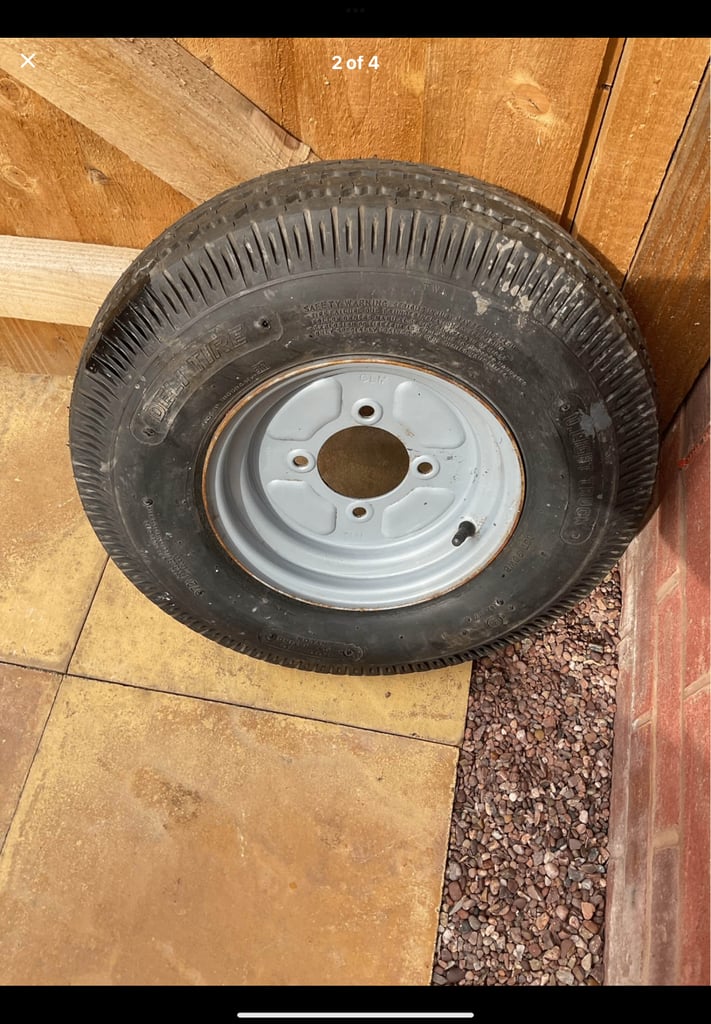 Erde / Daxara wheel and tyre 10”