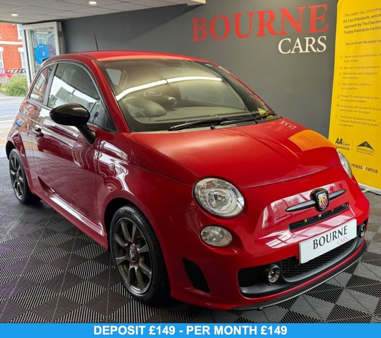 2015 Abarth 595 1.4 T-Jet 140 3dr HATCHBACK PETROL Manual