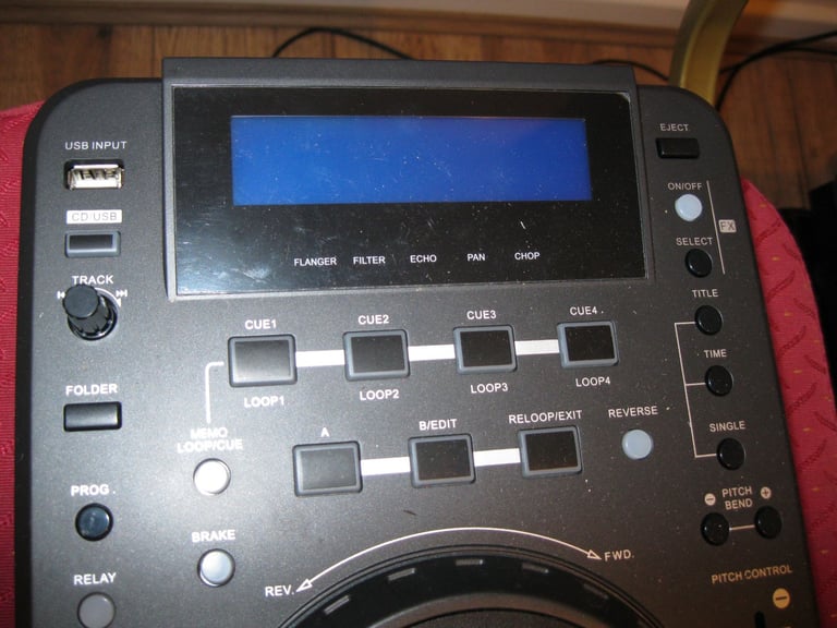 DJ EQUIPEMENT KAM KCD 550 CD SCRATCH CD USB PLAYER CONTROLLER LEICESTER LE4 5DJ