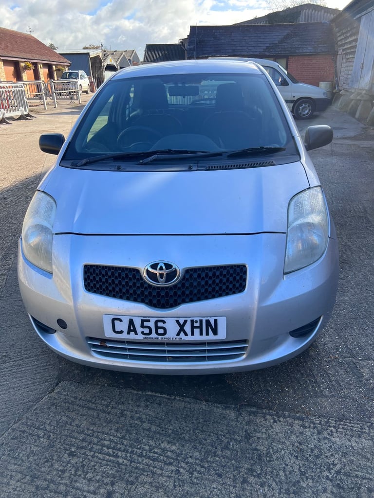 2007 Toyota Yaris T2 Silver Manual 1litre ULEZ Compliant