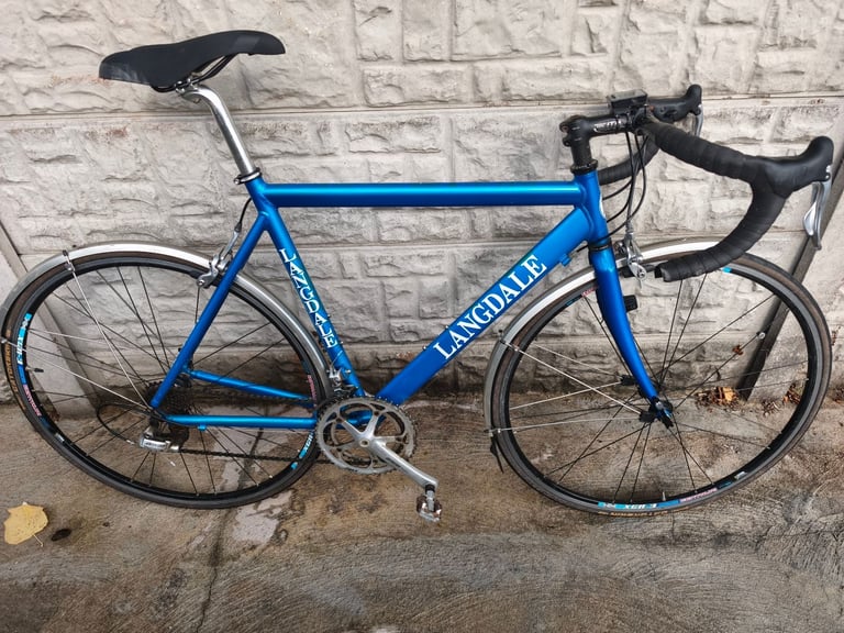 image for Langdale Lightweights Road Bike Custom Handmade Aluminium 56cm Frame Nottingham