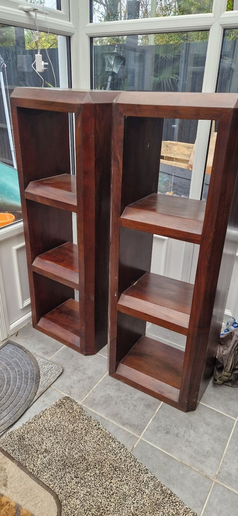 2 Wooden Shelving Units price drop!