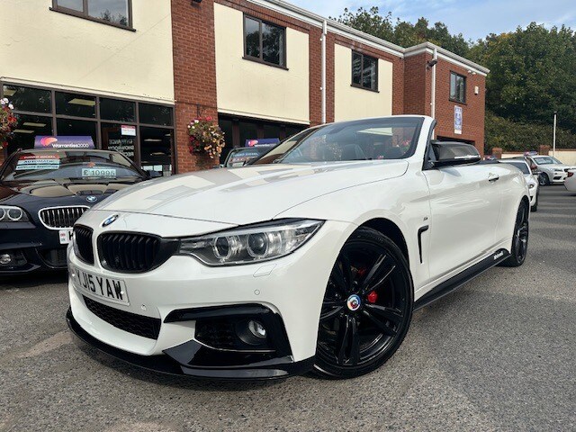 2015 BMW 4 Series 2015 15-Reg BMW 420i M Sport Convertible Auto,72,000 Miles,BIG SPEC,PETROL! CON...
