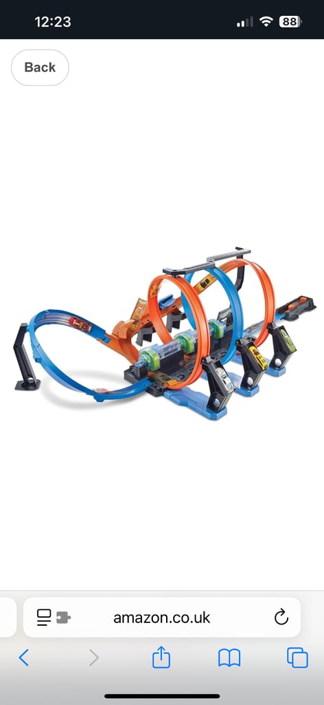 Hot Wheels Large Corkscrew Track