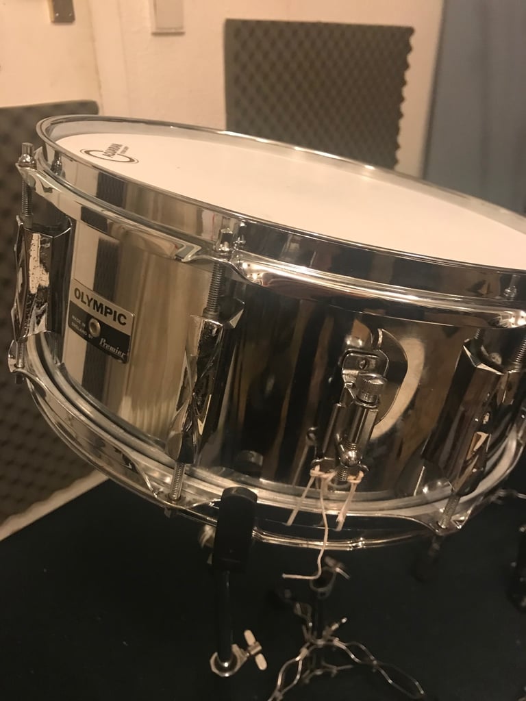 Vintage Premier Olympic 1005 Snare (early 70s - restored to mint condition)