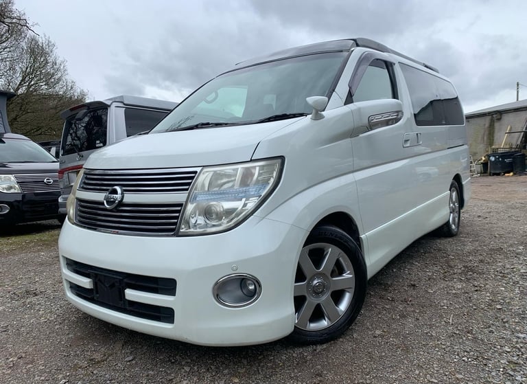 Nissan Elgrand RIDER POP TOP 4 Berth New Full Camper Conversion