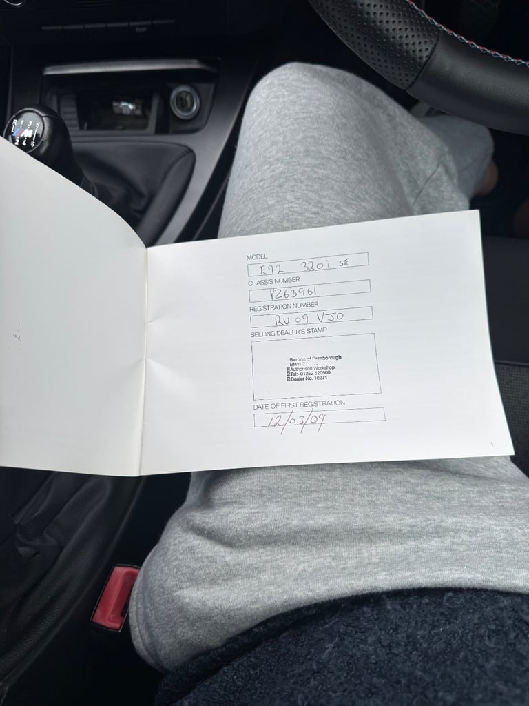 BMW, 3 SERIES, Coupe, 2009, Manual, 1995 (cc), 2 doors