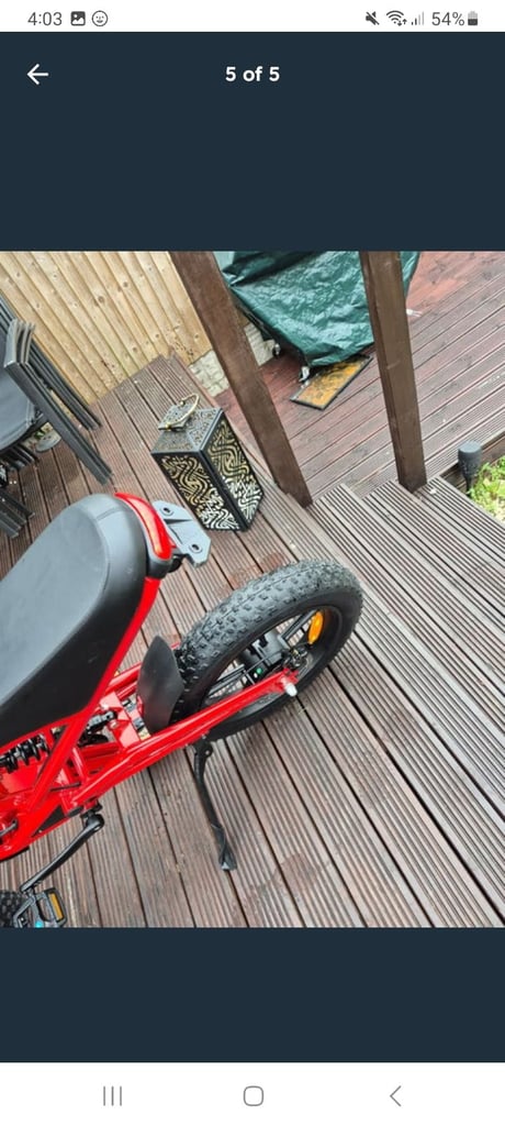 Brand new still in the box electric fat bike