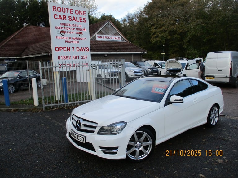 image for 2012 Mercedes-Benz C Class C250 BlueEFFICIENCY AMG Sport 2dr Auto COUPE Petrol Automatic