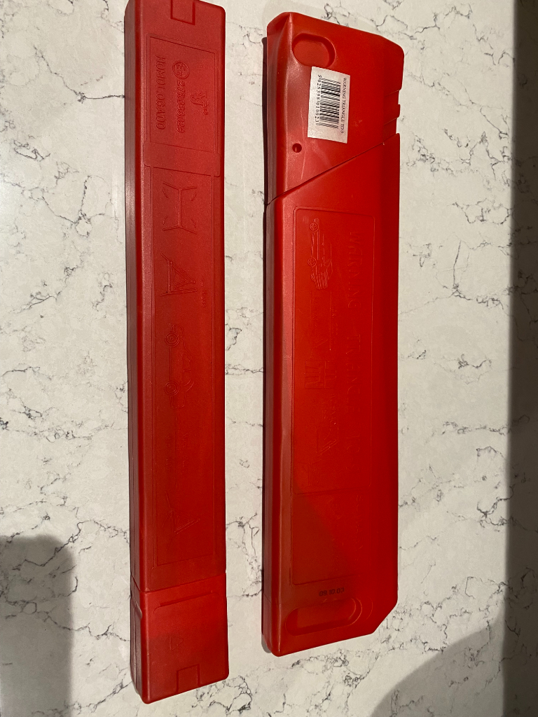 image for Brand New Hazard Triangle Signs x 2