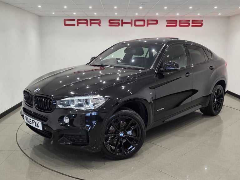 2018 18 BMW X6 3.0 30D M SPORT SUV 5DR DIESEL AUTO XDRIVE EURO 6 (S/S) (258 PS) 