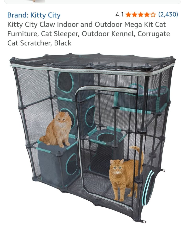 Kitty city outdoor mega kit