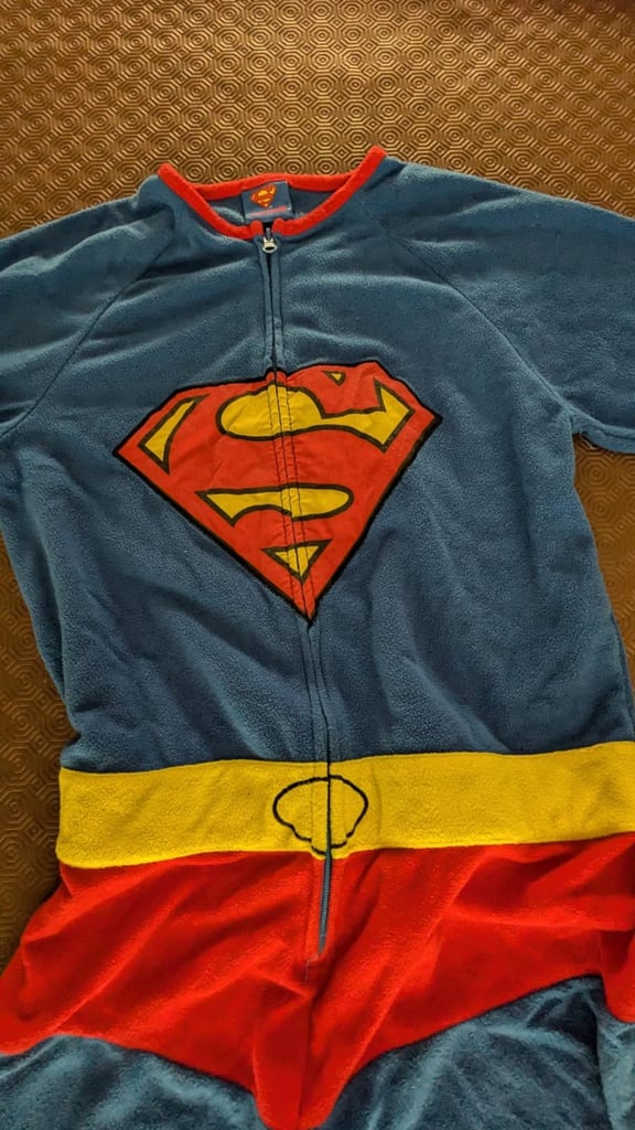 image for 150 cm Superman onesie fancy dress costume 