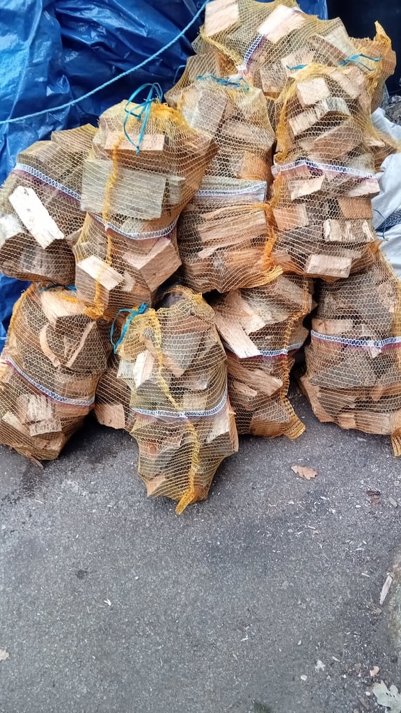 image for Hard wood logs ready to use.