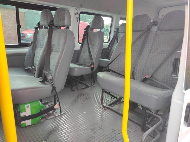 2012 FORD TRANSIT 17 SEAT MINIBUS EX LOCAL COUNCIL EXCELLENT CONDITION LONG MOT NO VAT