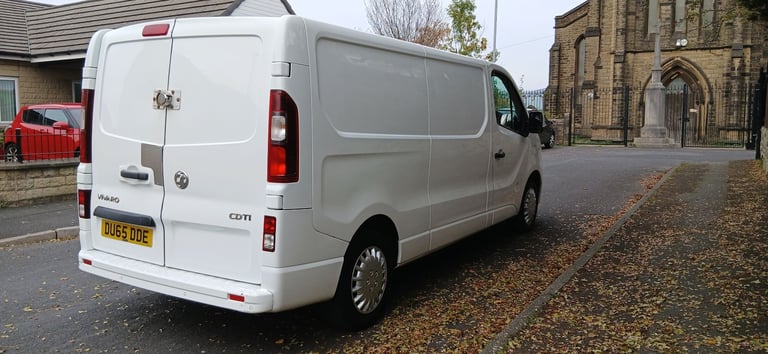 65 plate vivaro van 1.6 diesel bi turbo sportive cdti 115ps