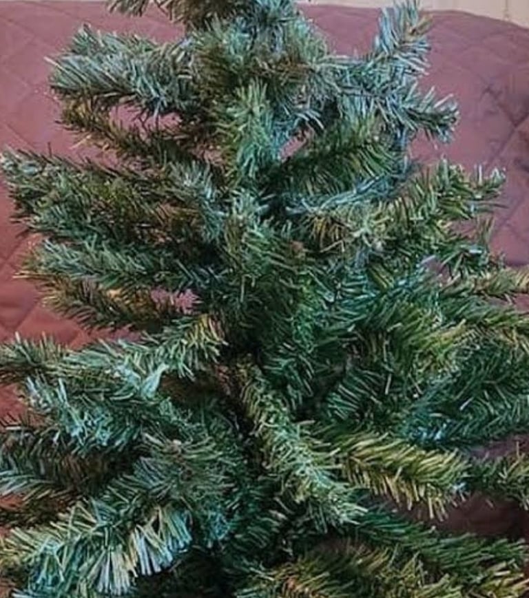 image for Around 42 inches high small Christmas tree / Xmas tree with decorations 