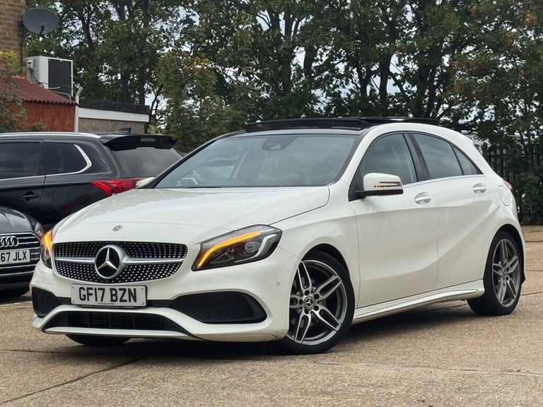 2017 Mercedes-Benz AMG MERCEDES-BENZ A-180 AMG LINE PREMIUM PLUS 1.6L PETROL AUTO, ULEZ, EURO 6 H...