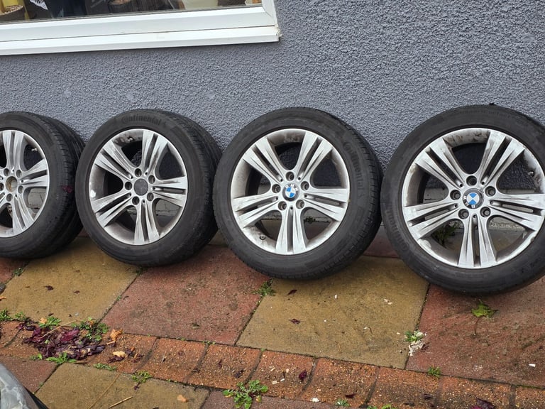 image for BMW alloy wheels 17" with tyres bargain