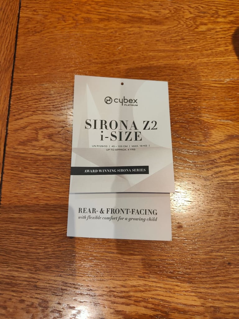 Cybex Sirona Z2 I size 