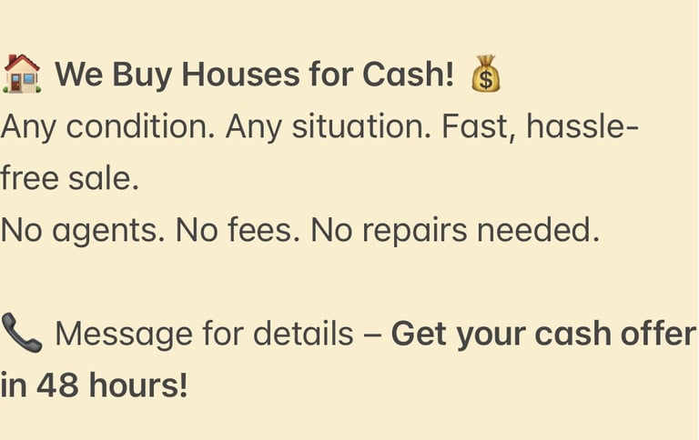 image for We Buy Houses, fast friendly property solutions