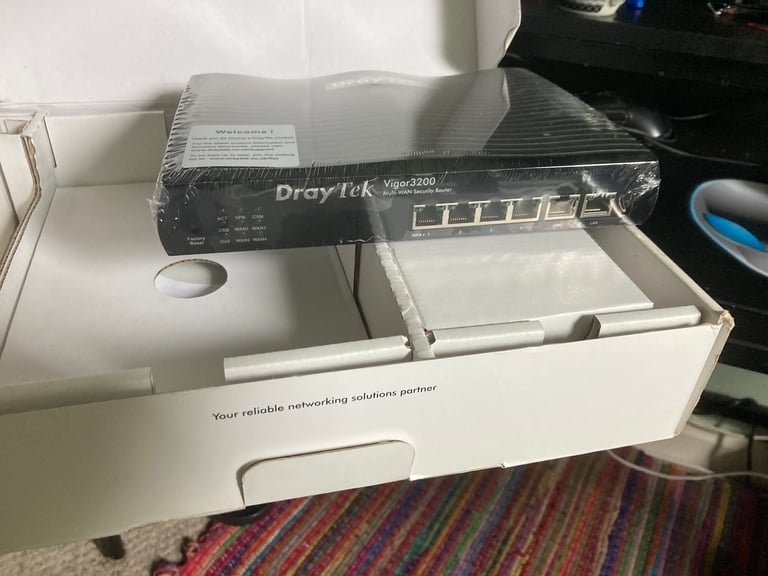 Draytek 3200 multi wan security router