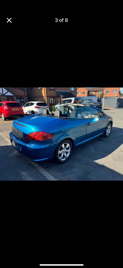 Peugeot, 307, Convertible, 2006, Manual, 1997 (cc), 2 doors