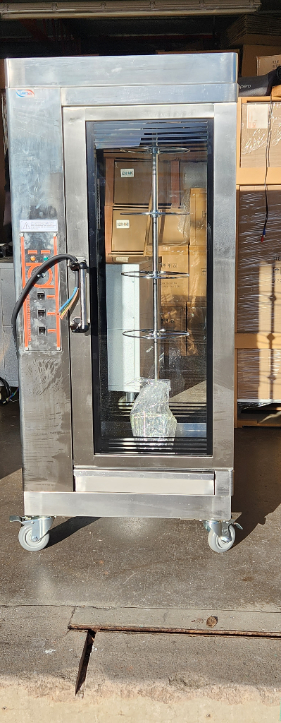 image for COMMERCIAL ELECTRIC CHICKEN ROTISSERIE MACHINE