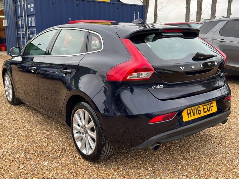 2016 Volvo V40 T3 [152] SE Lux Nav 5dr Geartronic HATCHBACK PETROL Automatic