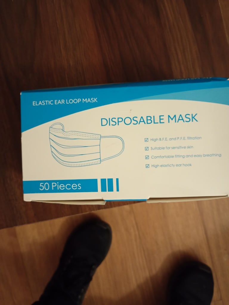X2 disposable face masks