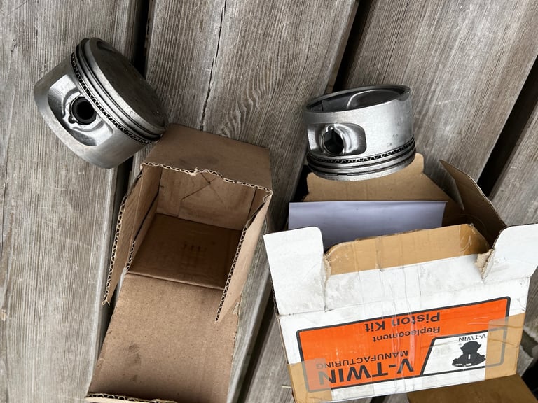 1200cc Harley Sportster standard pistons