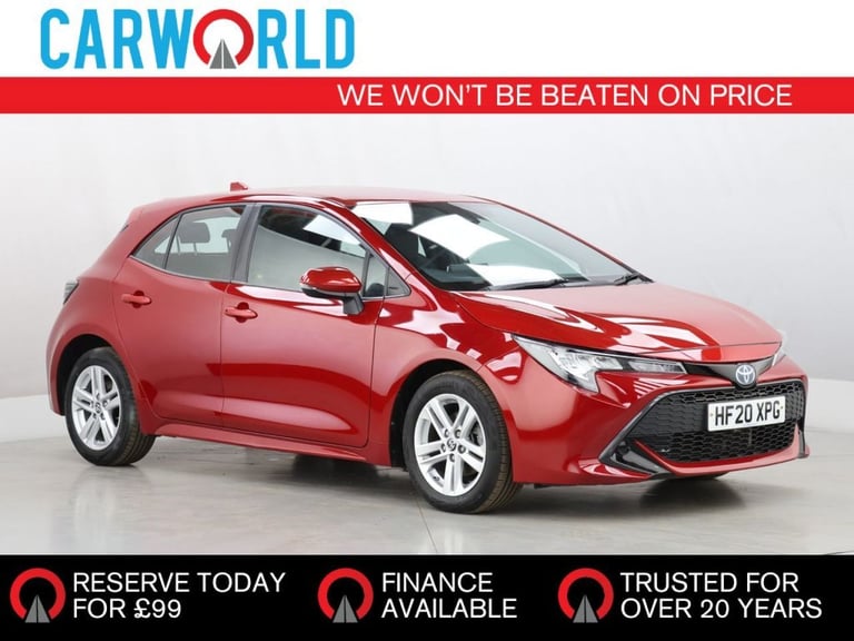 image for 2020 Toyota Corolla 1.8 VVT-h Icon Hatchback 5dr Petrol Hybrid CVT Euro 6 (s/s) (122 ps) Hatchbac...