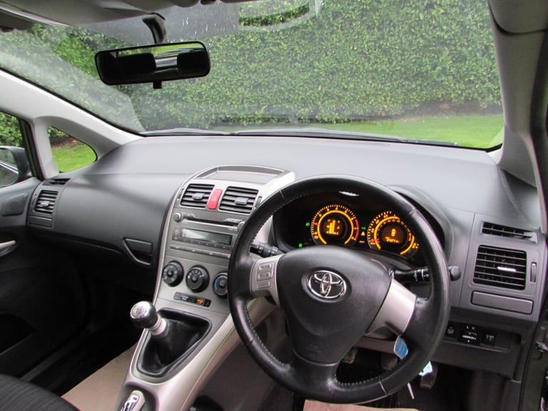 2009 Toyota Auris 1.33 Dual VVTi T3 5dr HATCHBACK Petrol Manual