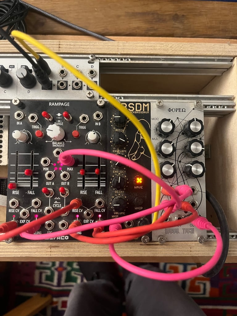 Eurorack modular synth + DIY electronics components