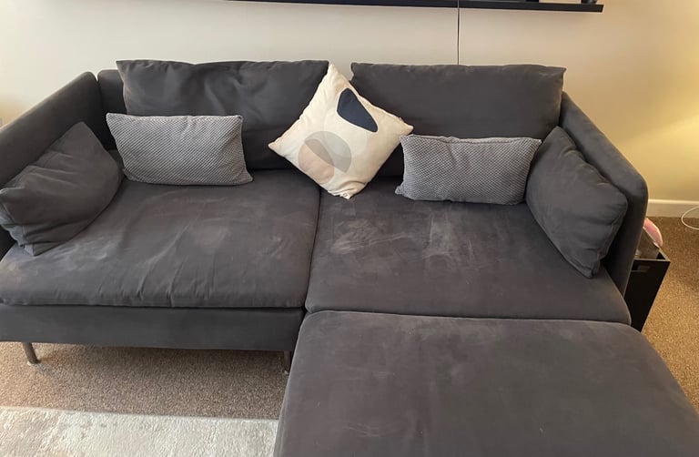 IKEA SODERHAMN CHARCOAL SOFA