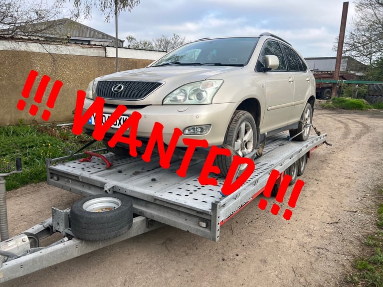 image for 2004 Lexus RX WANTED ANY LEXUS RX300/RX350/RX400!!! TOP PRICES PAID!!!! ESTATE Petrol Manual