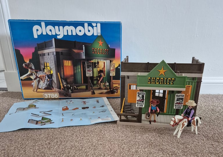 image for Playmobil sheriff set