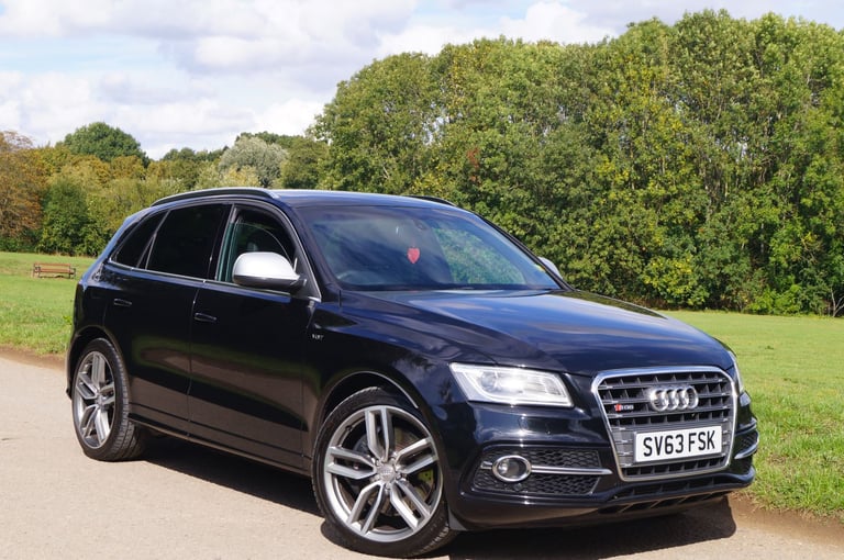 2014 Audi SQ5 3.0BiTDI V6 313bhp 8-Speed S-Line Quattro B&O FSH 3-key Camera 21" Towbar