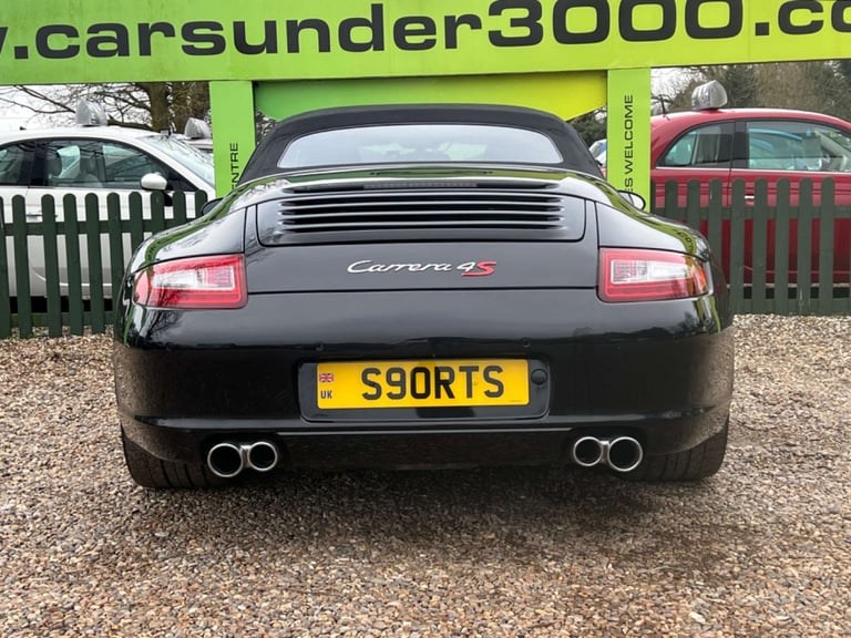 2007 Porsche 911 3.8 911 Carrera 4 S Tiptronic S 4WD 2dr Convertible Petrol Automatic