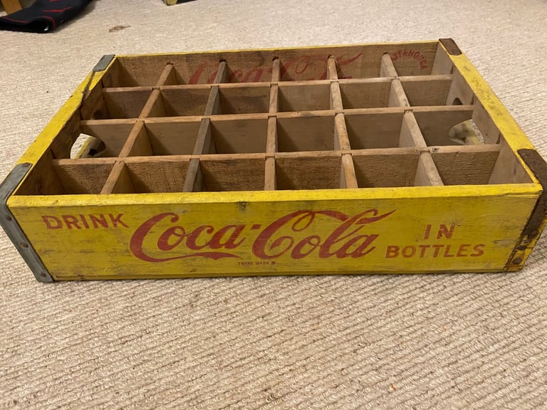 Vintage Coca Cola crate