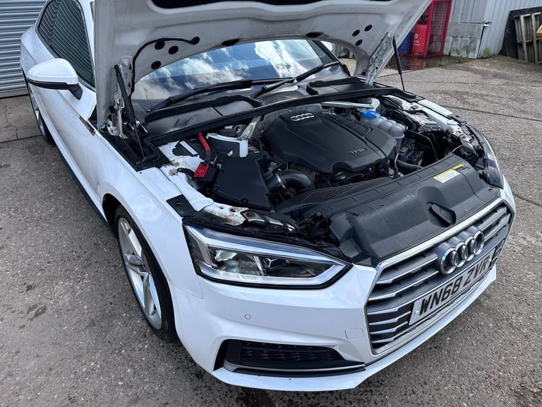 2019 68 REG AUDI A5 S-LINE 2.0 TFSI S TRONIC AUTO DAMAGED REPAIRABLE SALVAGE