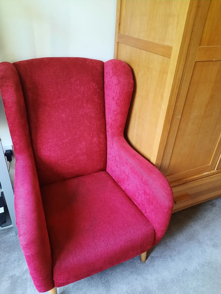 Red armchair 