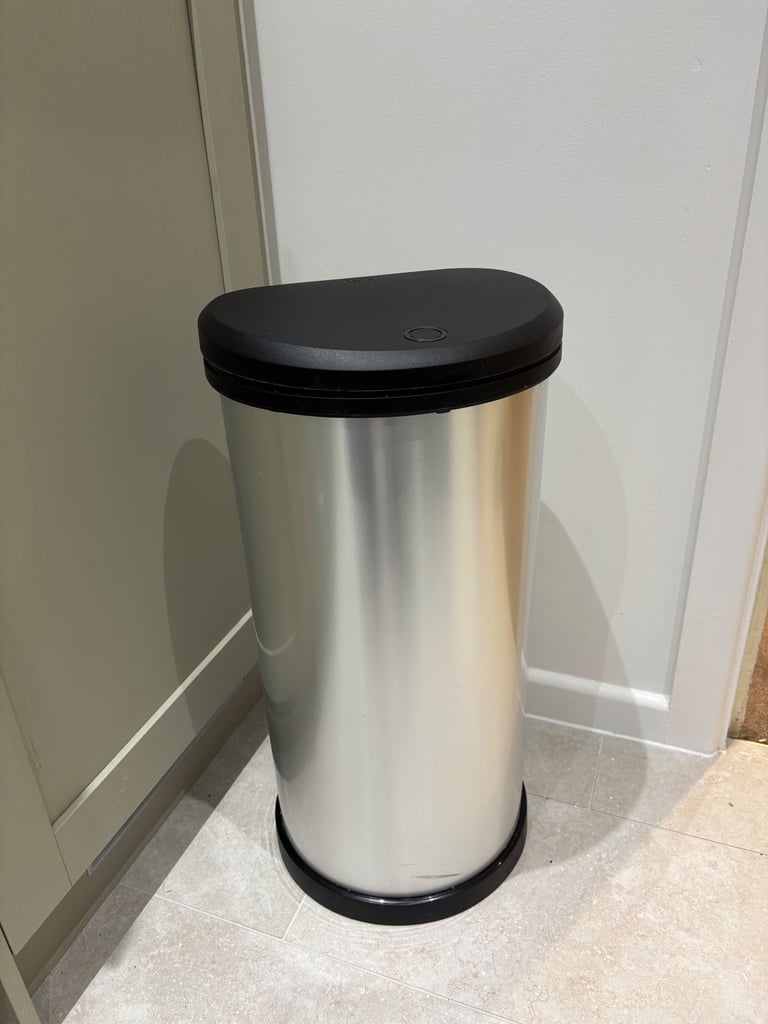 image for Black and silver bin