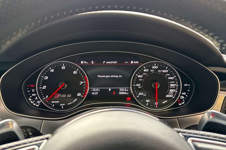  Audi RS6 4.0T FSI Quattro RS 6 5dr Tip Auto Estate Petrol Automatic