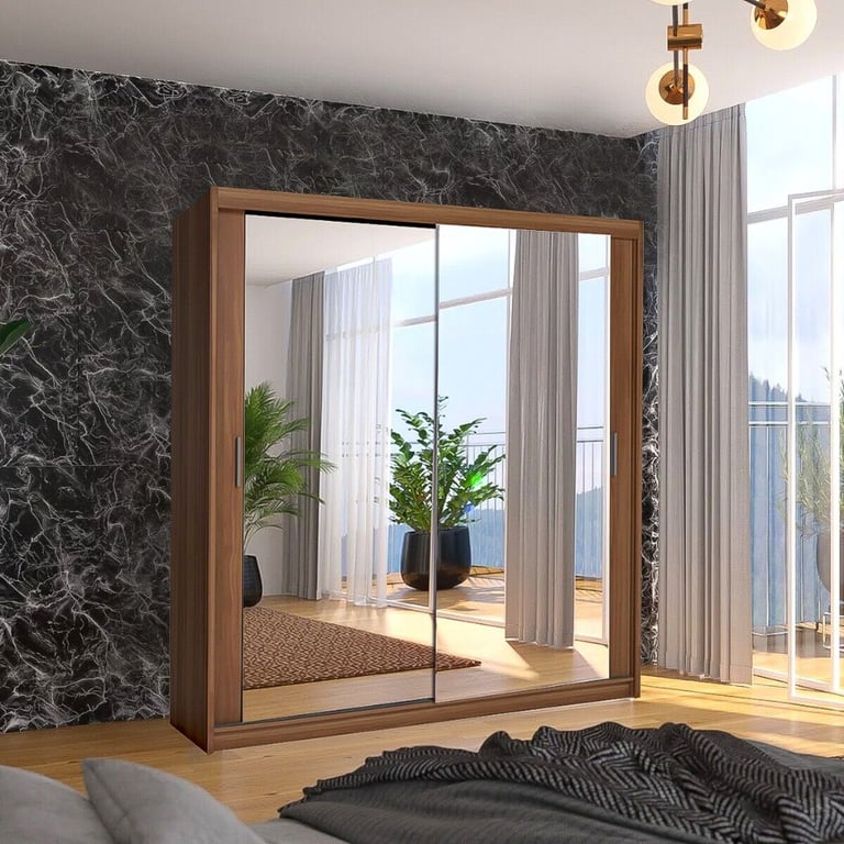 BRANDED CHICAGO WARDROBE 2 AND 3 SLIDING MIRROR DOORS in Everton, Merseyside Gumtree