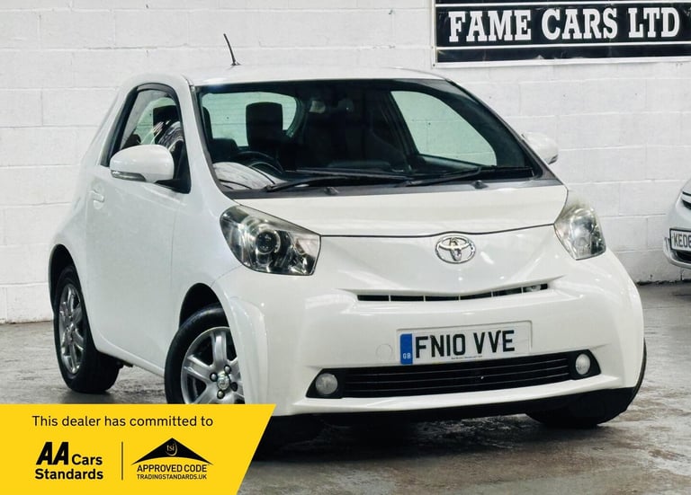 Cheap 2010 Toyota IQ 1.0 VVT-i 2 Euro 4 3dr HATCHBACK Petrol Manual for sale in Birmingham, West Midlands