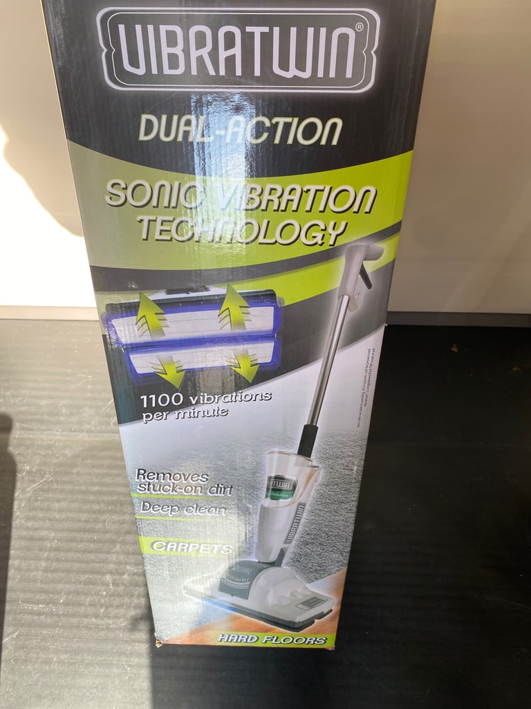 image for Vibratwin Floor Cleaner Dual Action Sonic
