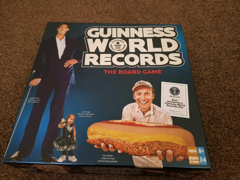 image for Guinness world records board game